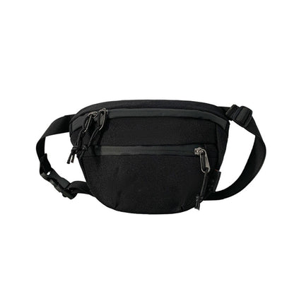 Adjustable Fanny Pack with Multiple Compartments - Purple/Blue