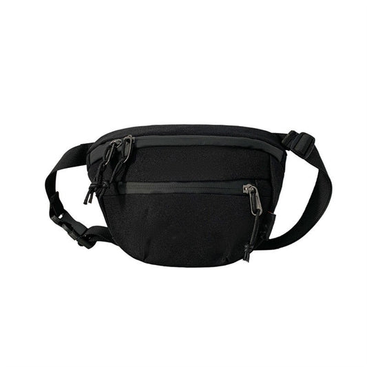 Adjustable Fanny Pack with Multiple Compartments - Purple/Blue