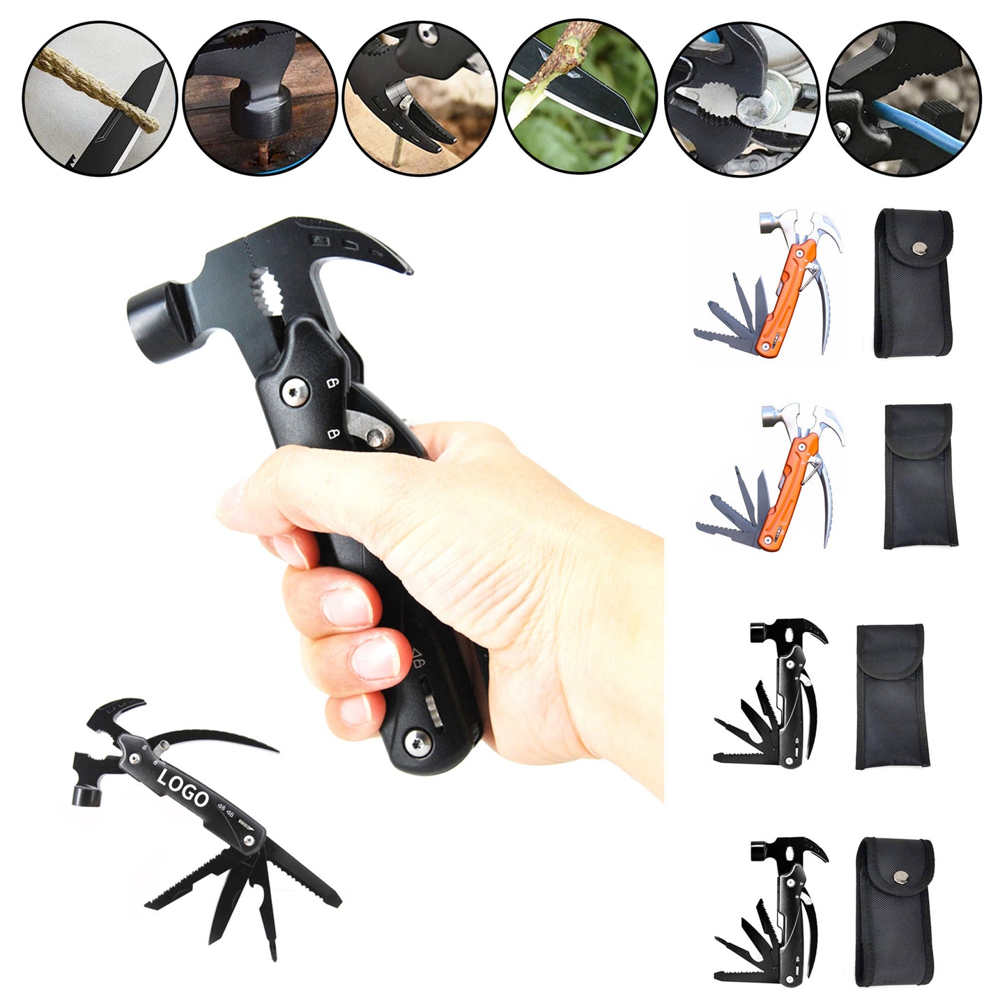 Multi-Tool Hammer for Outdoor and DIY Projects