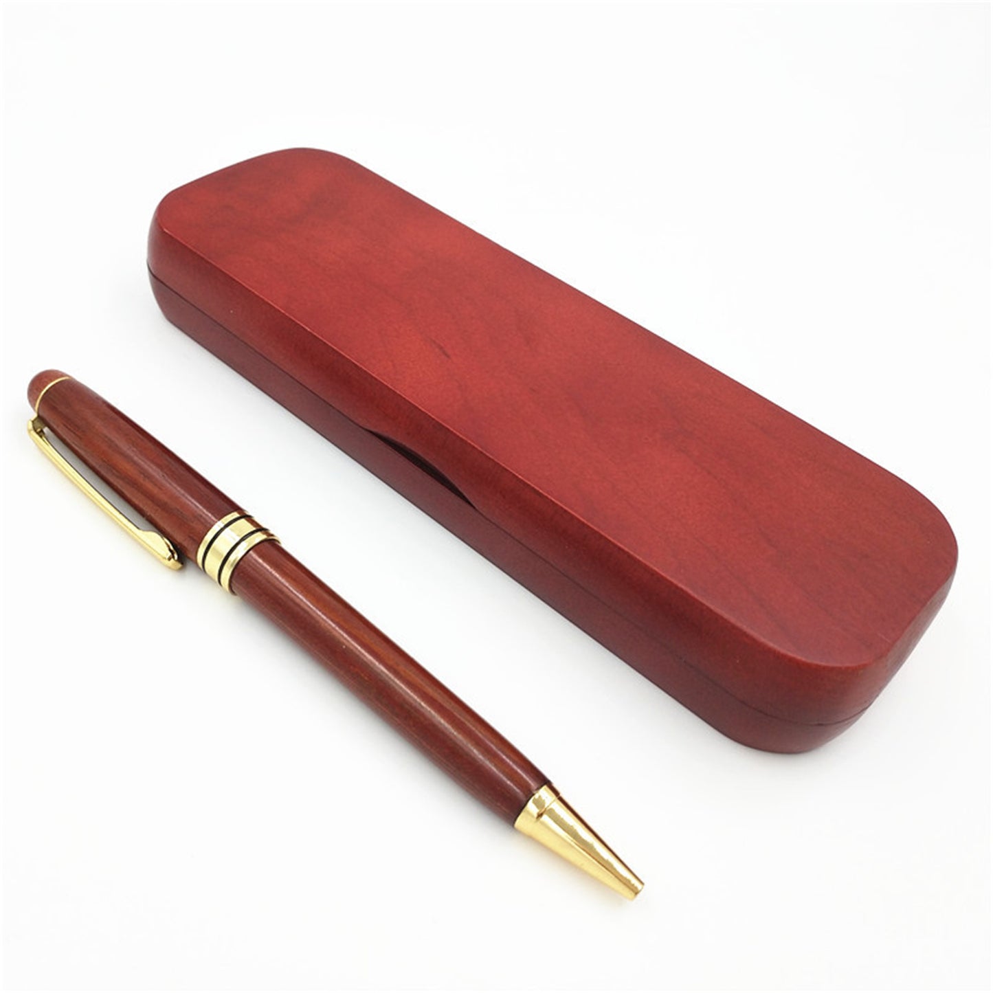 Bamboo Fountain Pen with Matching Case