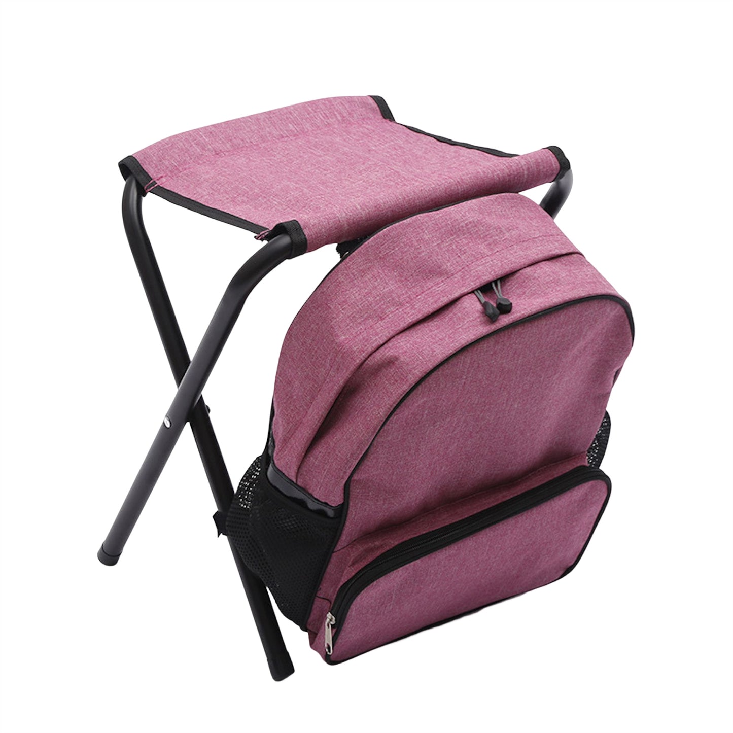 Foldable Backpack Chair with Lightweight Frame