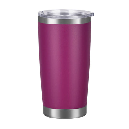 Stainless Steel Tumbler with Sliding Lid