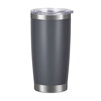 Stainless Steel Tumbler with Sliding Lid