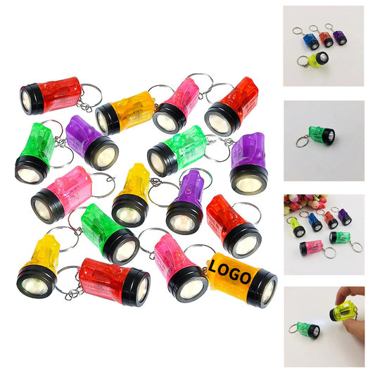 1.5 Inches Led Key Chains Mini Flashlight Keychains - Red