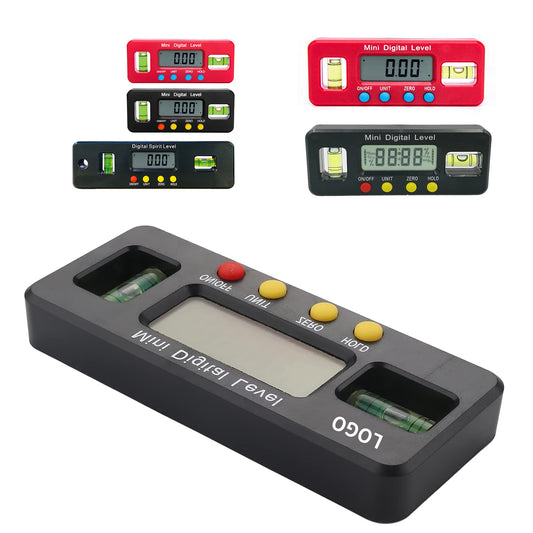 Magnetic Torpedo Level Tool Digital Carpenter Beam Spirit Leveler