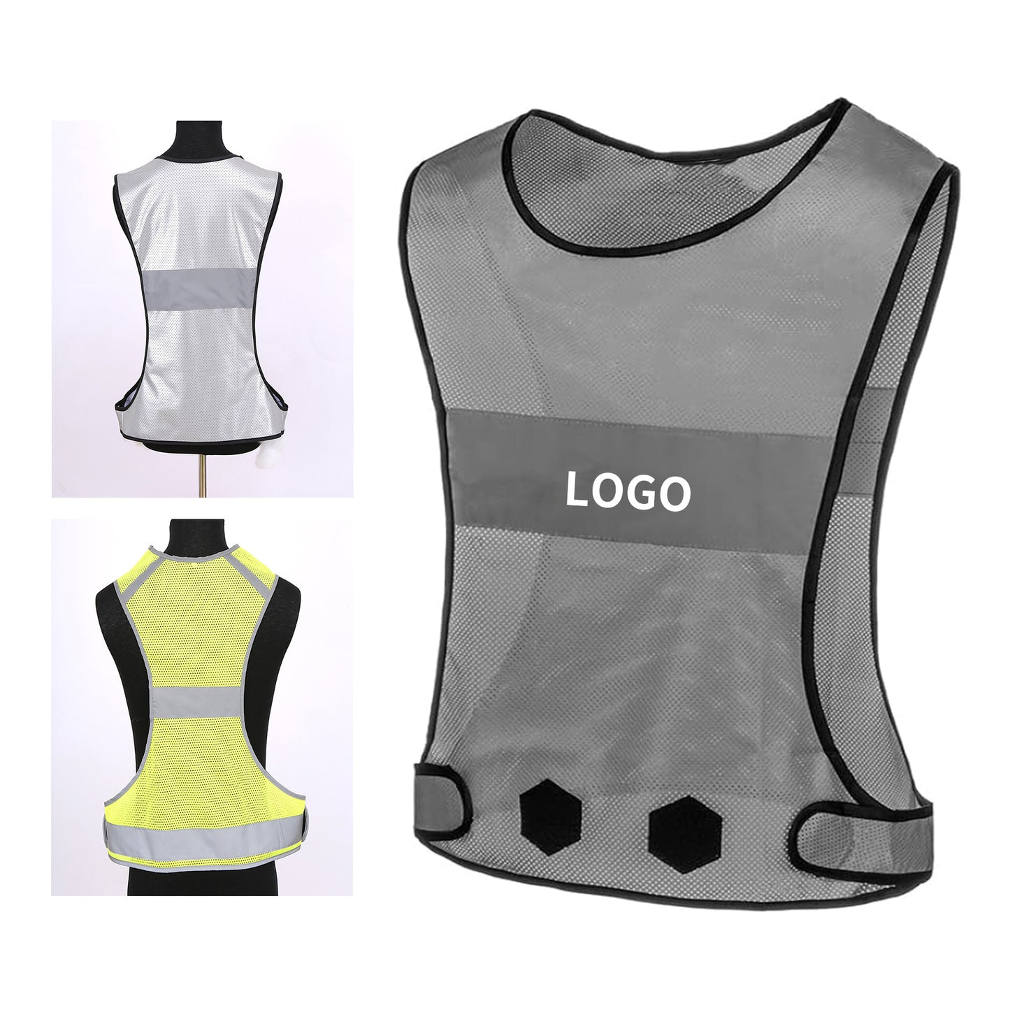 Blaze Reflective Running Vest Safety Gear