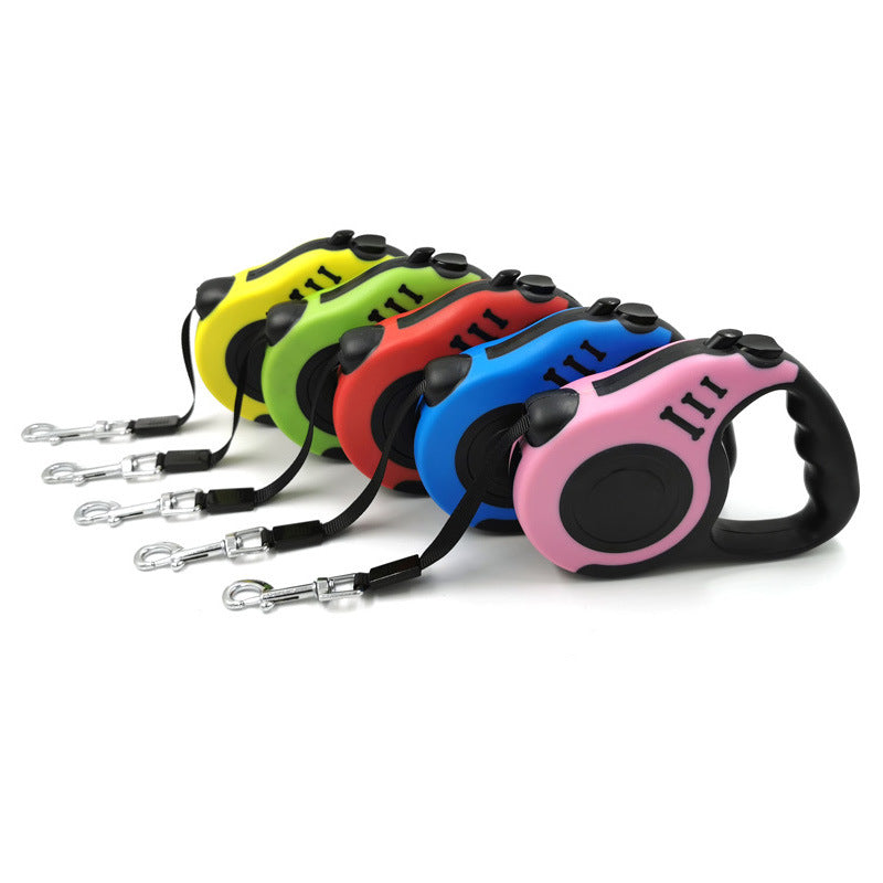Retractable Dog Leash - Purple