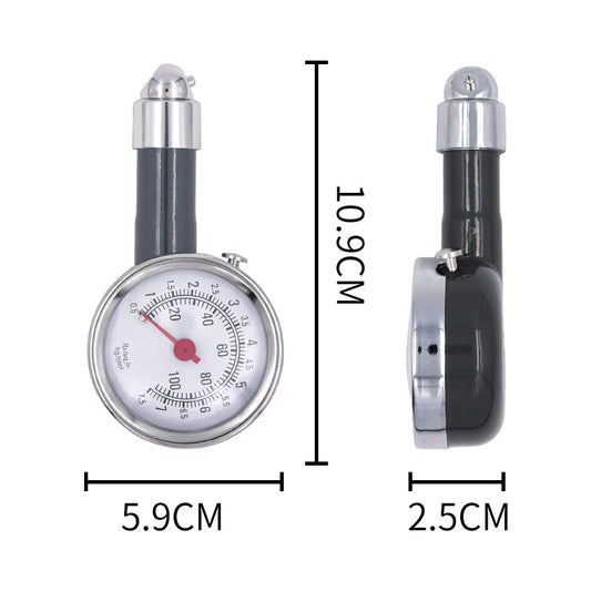 Car Tire Pressure Gauge - Black