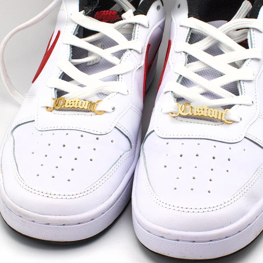 Custom Shoelace Charm - Gold