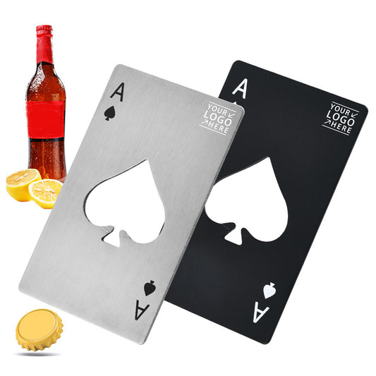 Stainless Steel Poker Opener - Silver