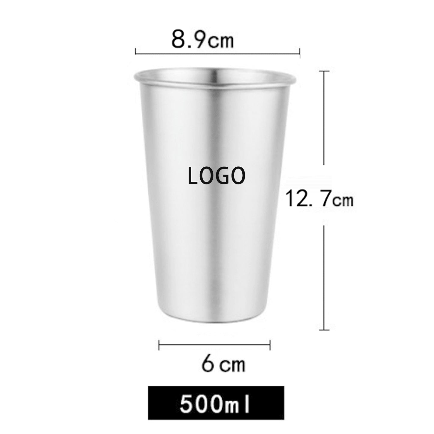 17oz Stainless Steel Cup