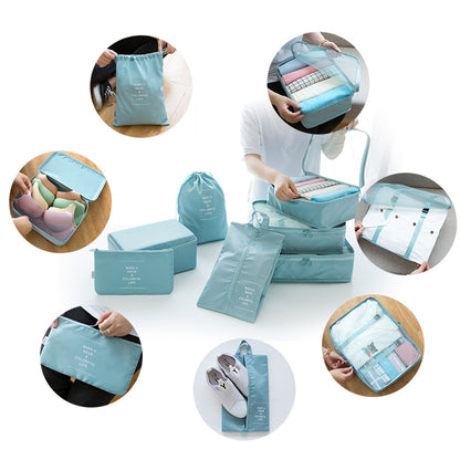 Travel Storage Bag 8-Piece Set