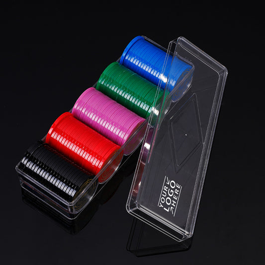 Acrylic Poker Chip Box - Transparent