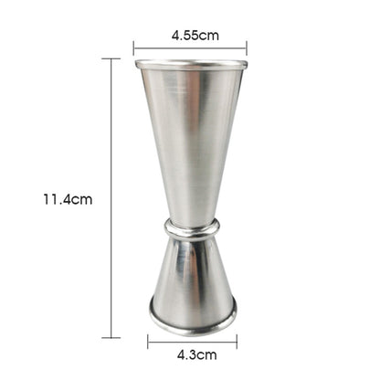 Stainless Steel Cocktail Double Jigger - Silver