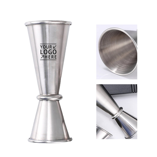 Stainless Steel Cocktail Double Jigger - Silver