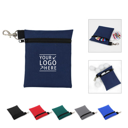 Zipper Golf Ditty Bag
