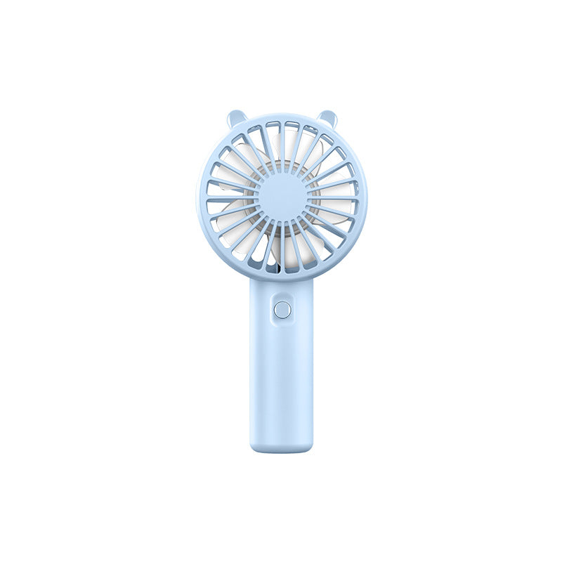 Cute Portable Handheld Fan USB Interface - White