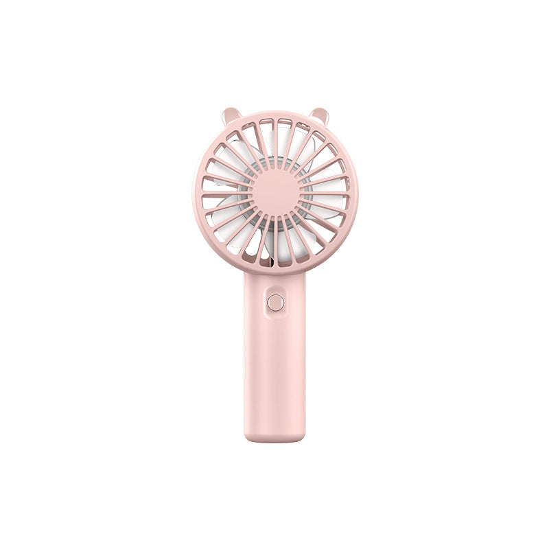 Cute Portable Handheld Fan USB Interface - White