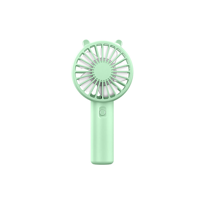Cute Portable Handheld Fan USB Interface - White