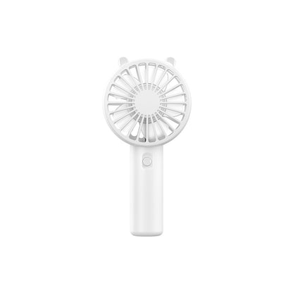 Cute Portable Handheld Fan USB Interface - White