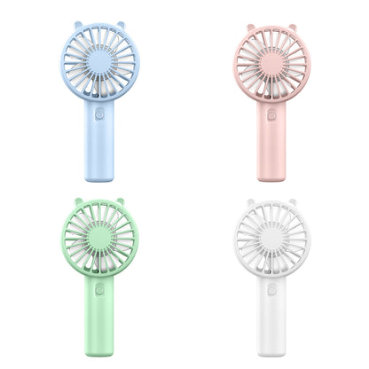 Cute Portable Handheld Fan USB Interface - White