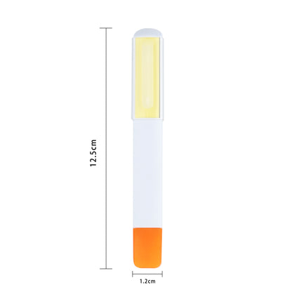 Highlighter With Sticky Note - Yellow