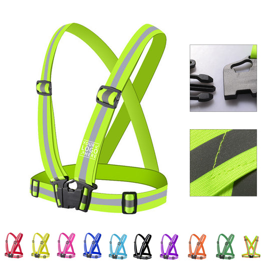 High Visibility Reflective Safety Vest - Green
