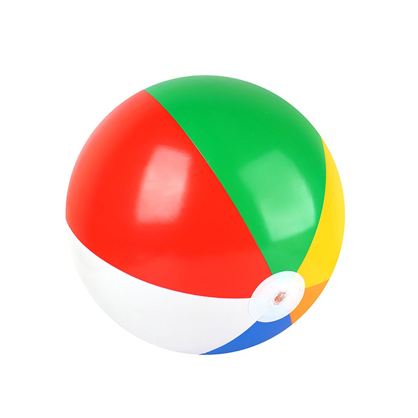 12'' Colorful Beach Ball - Red/Orange/White/Blue/Yellow/Green