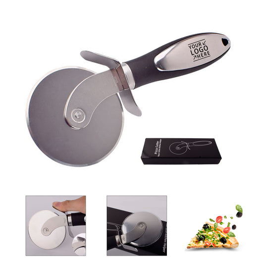 Stainless Steel Pizza Cutter - Silver