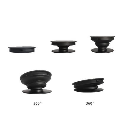 Foldable Airbag Mobile Phone Bracket - Black