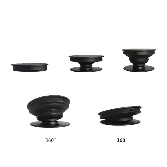 Foldable Airbag Mobile Phone Bracket - Black