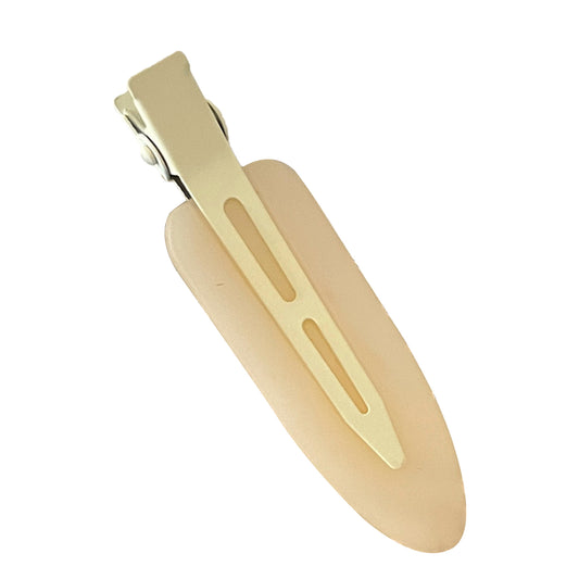 Traceless Makeup Hair Clip - Off-White
