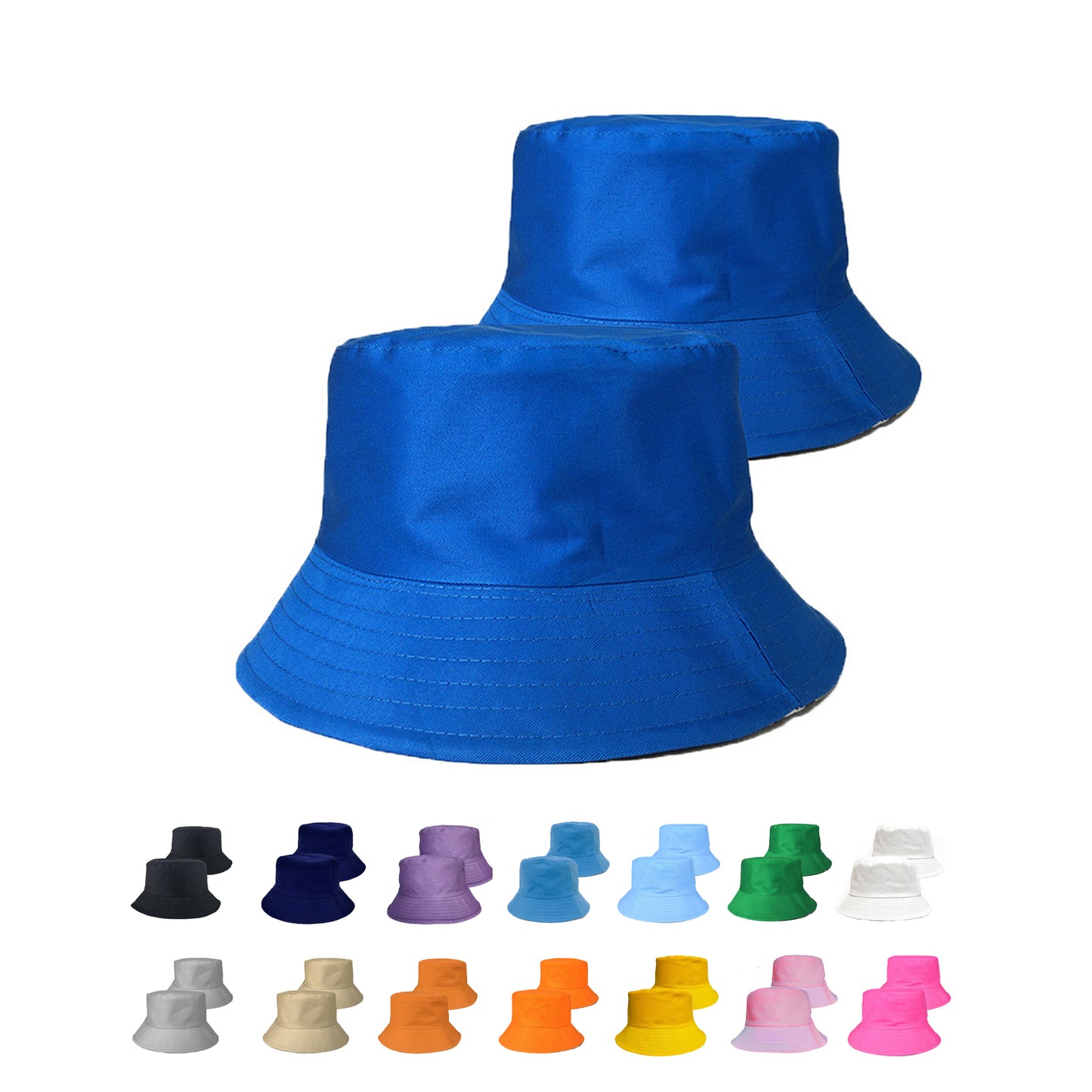 Soft Bucket Hat - Royal Blue