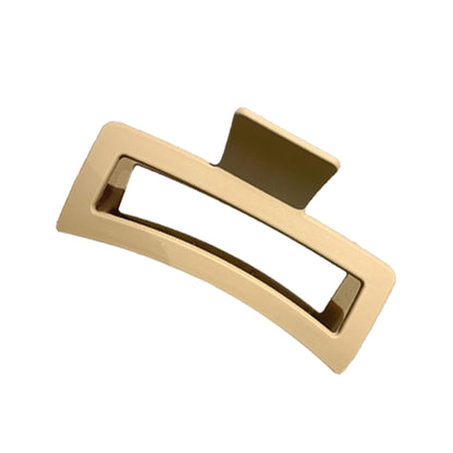 Rectangle Claw Clip - Khaki