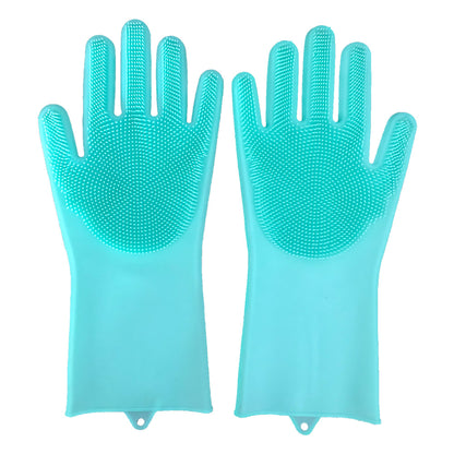 Rubber Dishwashing Glove
