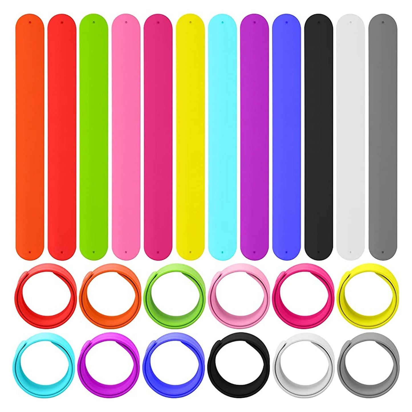 Silicone Clapping Bracelet - Dark Blue