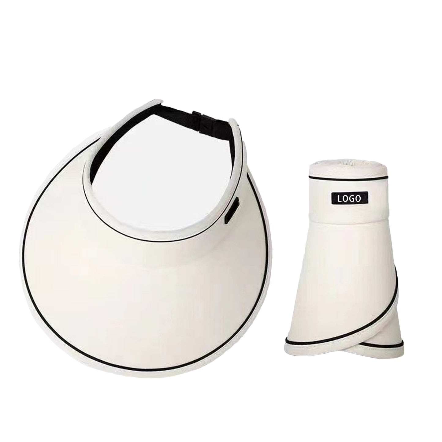 Summer Sun Hats Open Top - Beige