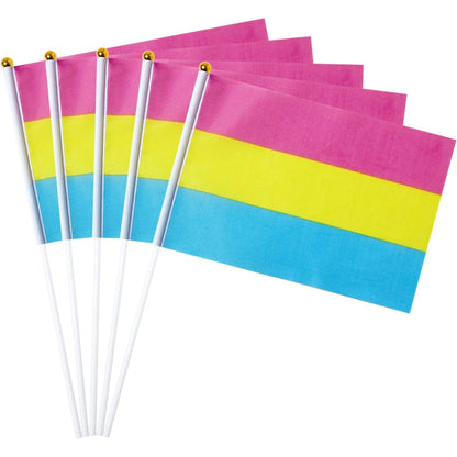 Handheld LGBT Flag - Colorful