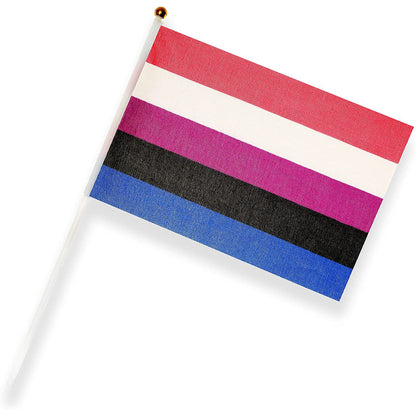 Handheld LGBT Flag - Colorful