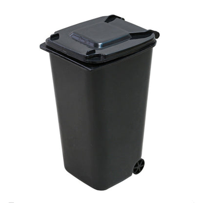 Mini Trash Can Storage Pen Holder
