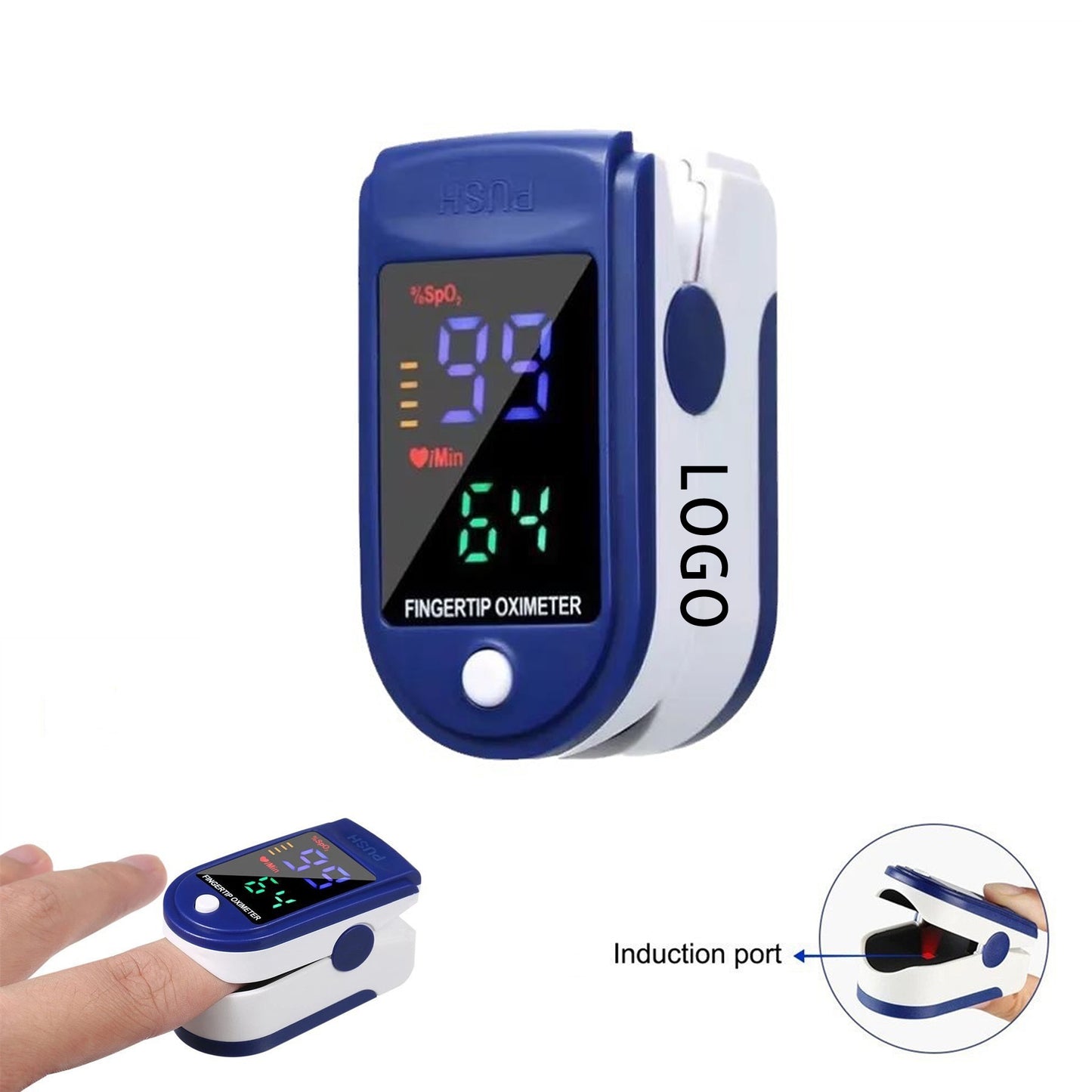 Portable Fingertip Pulse Oximeter