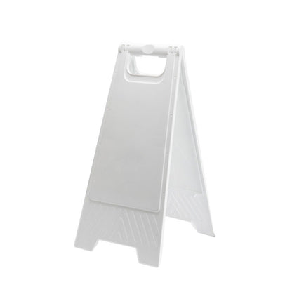 Plastic Standing Warning Sign