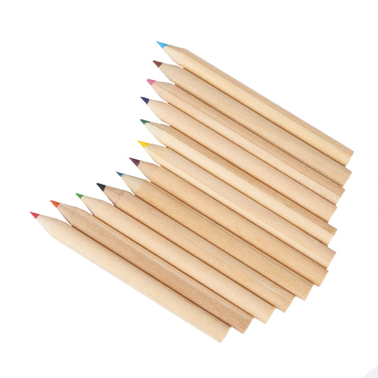 12 Colored Pencil Set with Sharpener
