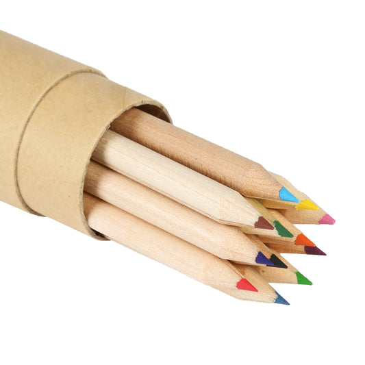 12 Colored Pencil Set with Sharpener