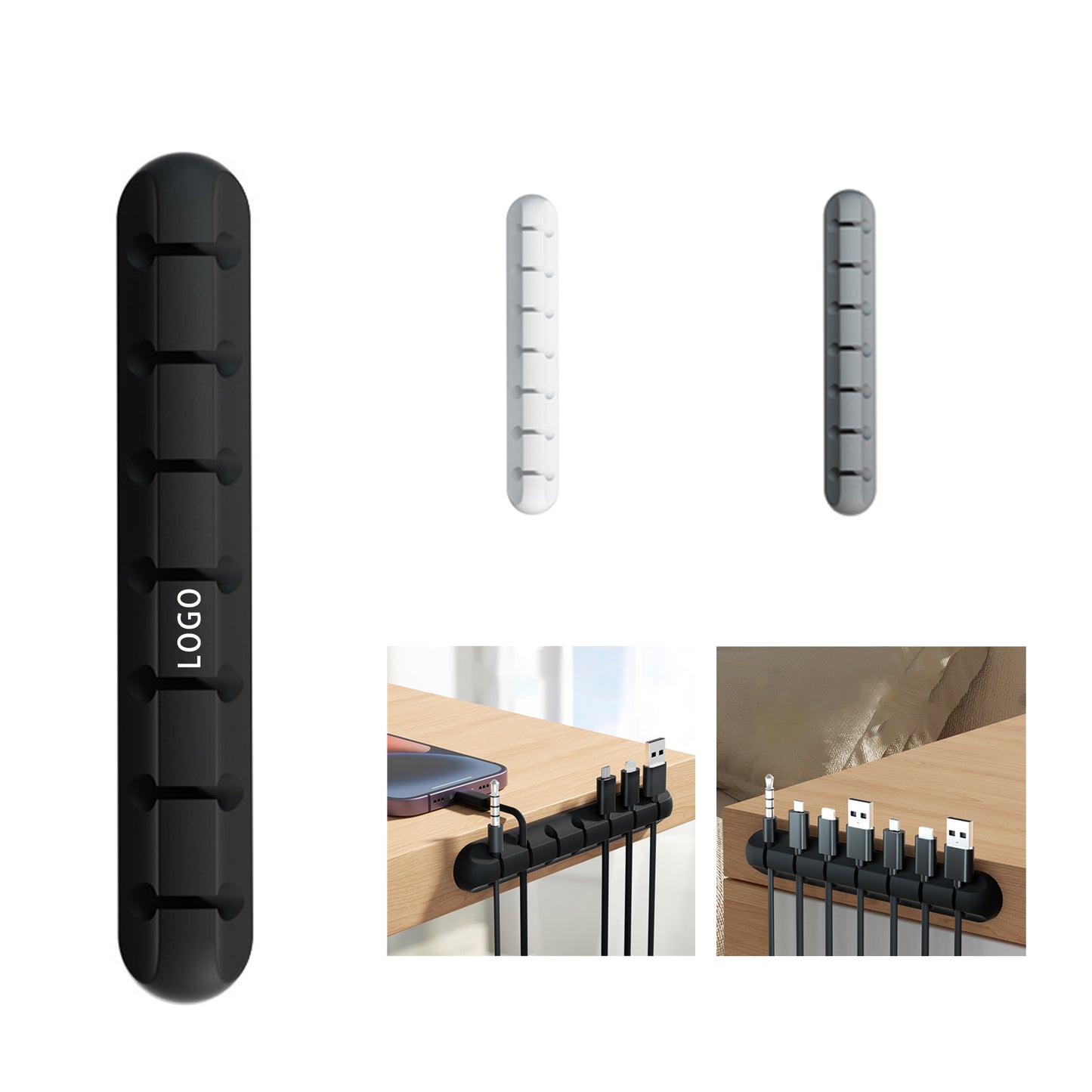 Silicone Cable Organizer