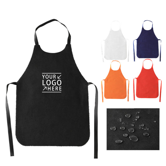 Disposable non-woven apron
