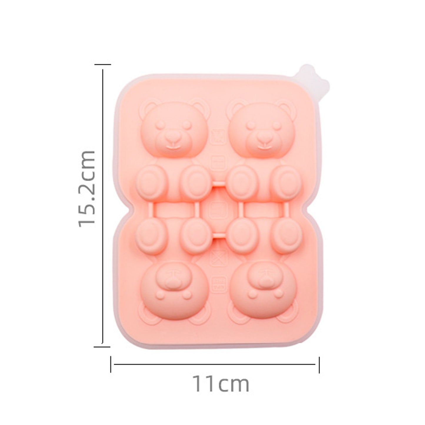 Bear Silicone Ice Cube Mold