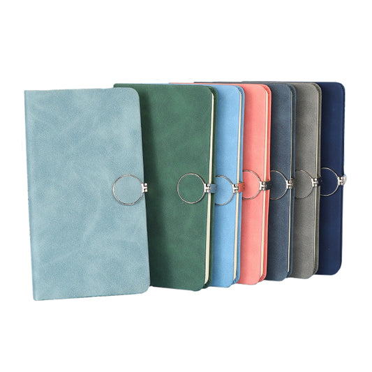 A6 Leather Magnetic Closure Notebook