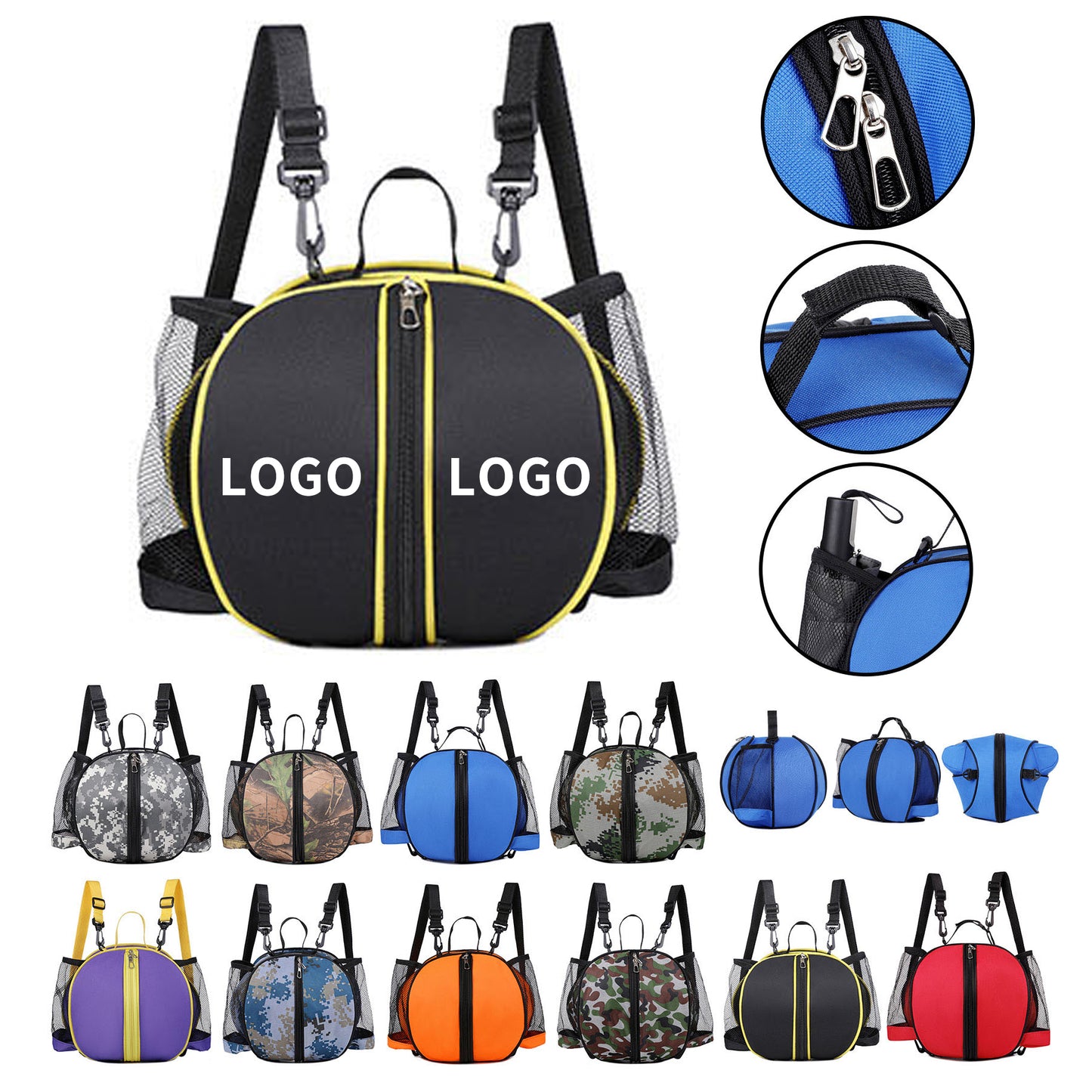 Adjustable Lightweight Soccer Bag