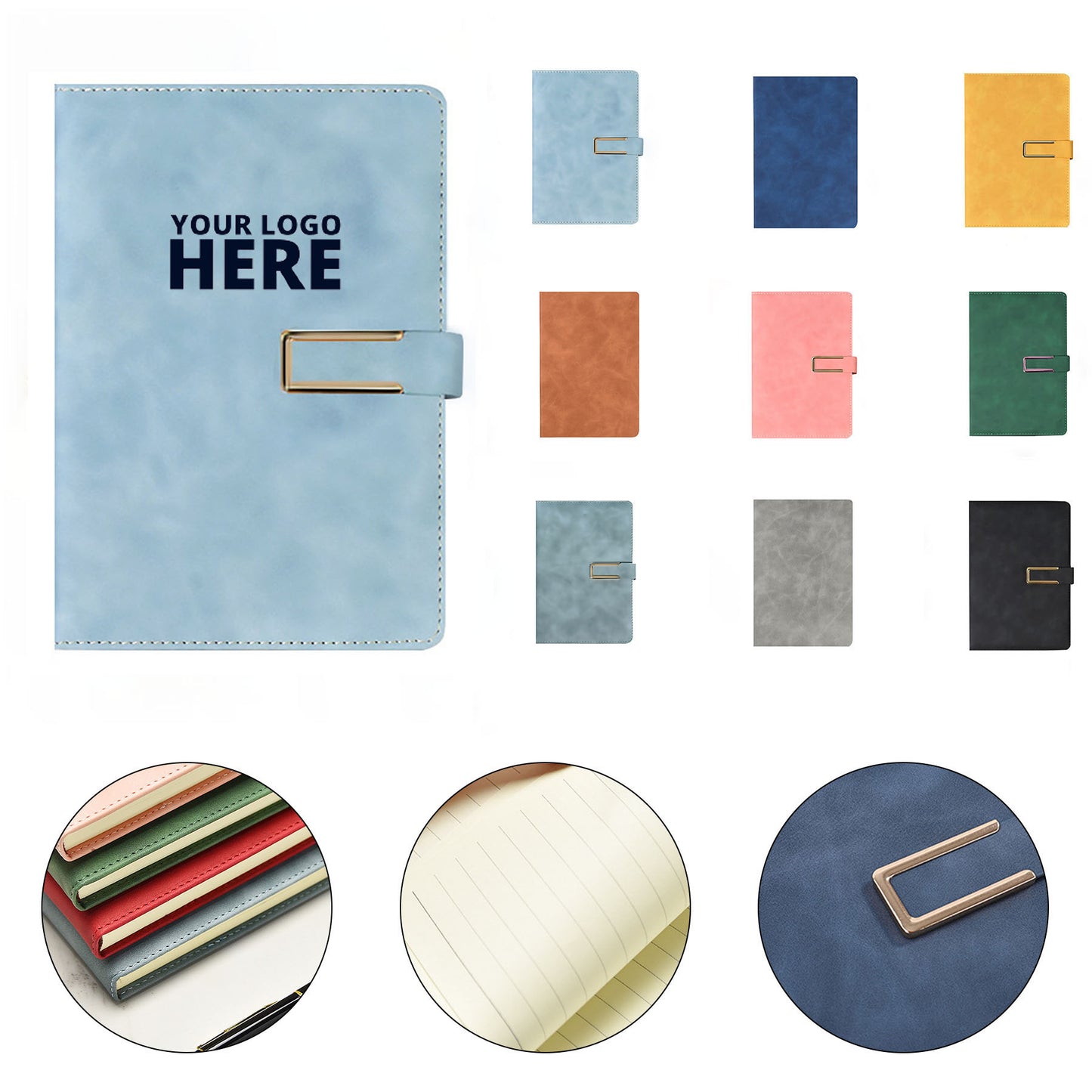 A5 Custom Logo Notebooks - Versatile &amp; Elegant